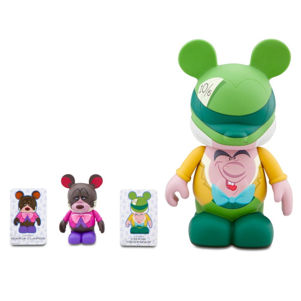 Vinylmation Park 5 Series Figures: Mad Hatter and Dormouse -- 2-Pc. Set
