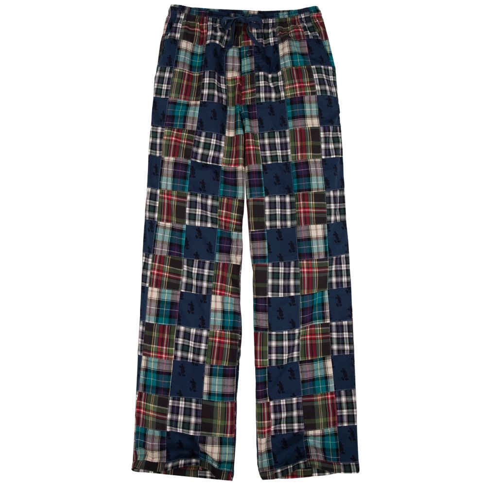 Patchwork Mickey Mouse Lounge Pants for Men