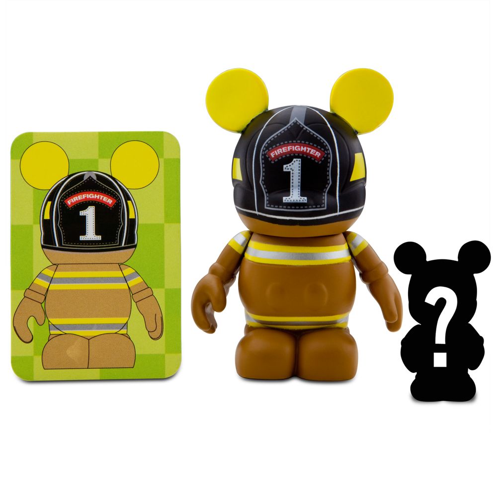 Vinylmation Occupations Series 3'' Figure with Mystery Junior -- Firefighter
