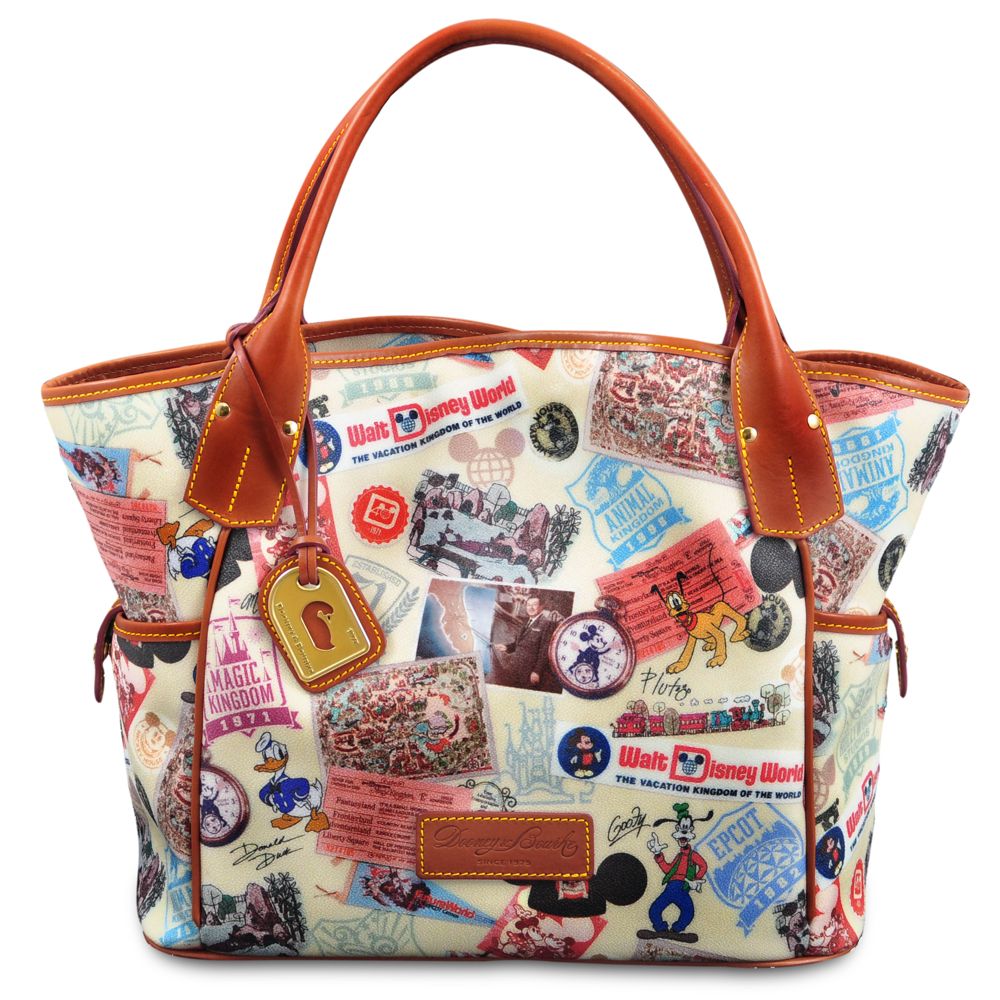 Walt Disney World 40th Anniversary Kristen Tote Bag by Dooney & Bourke -- Medium