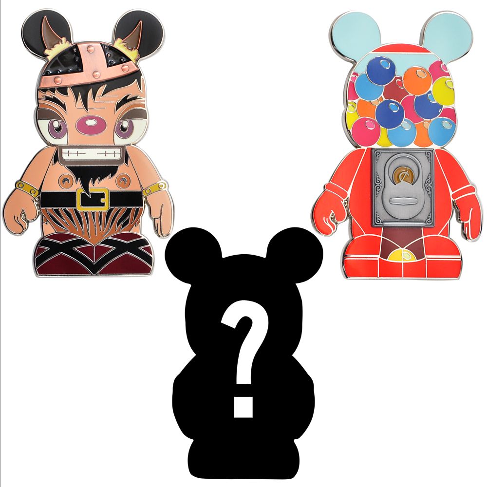 Vinylmation Urban 6 Mystery Pin Set -- 3-Pc.