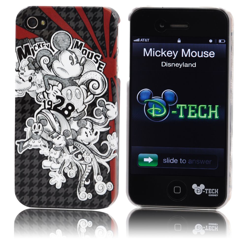 Houndstooth Mickey Mouse iPhone 4 Case