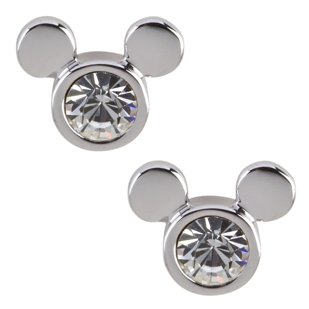 Swarovski Crystal Icon Mickey Mouse Earrings by Arribas