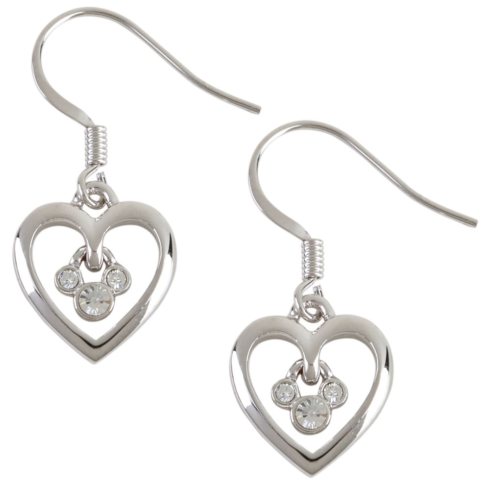 Heart Mickey Mouse Earrings by Arribas