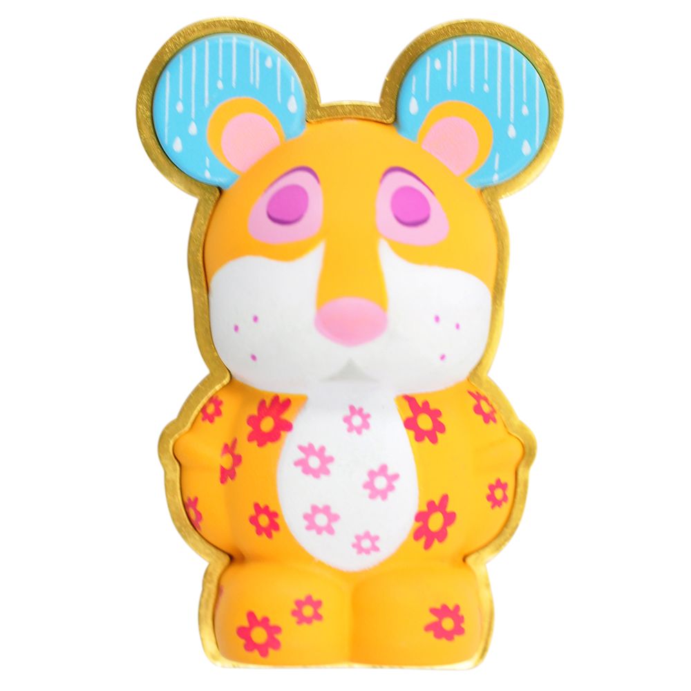 3-D Vinylmation Pin Park 4 Series -- ''it's a small world'' Leopard