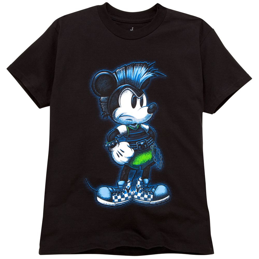Mohawk Mickey Mouse Tee for Boys
