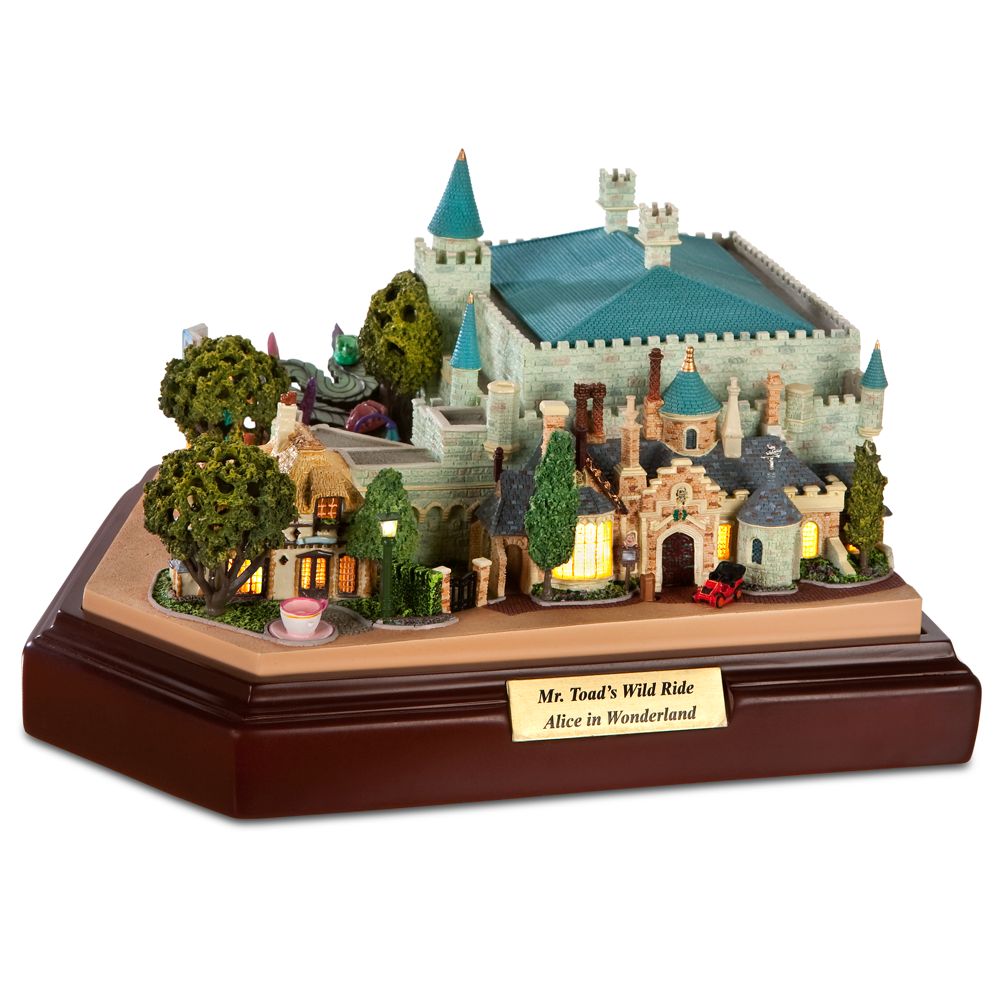 Mr. Toad's Wild Ride & Alice in Wonderland Ride Miniature by Olszewski