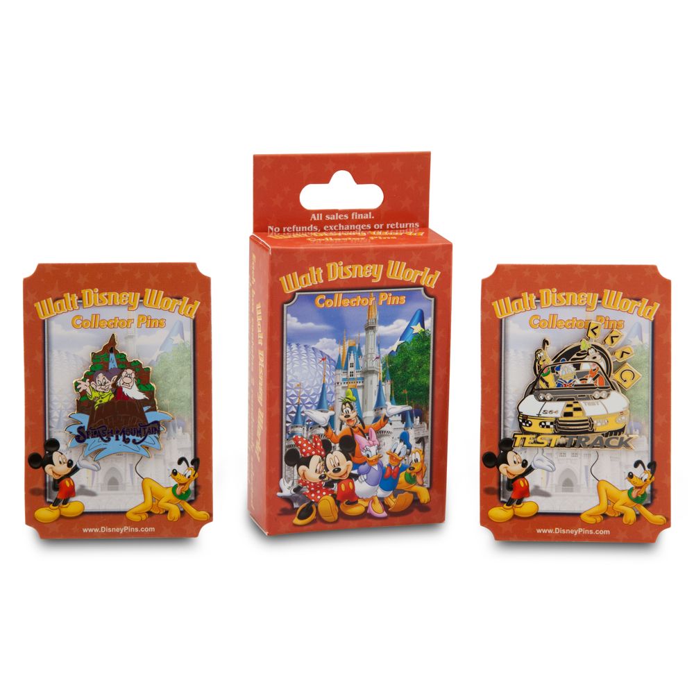 Walt Disney World Mystery Pin Set -- 2-Pc.
