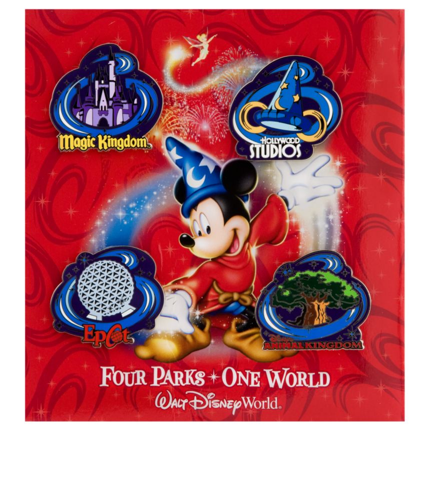 Walt Disney World Pin Set - 4-Pc