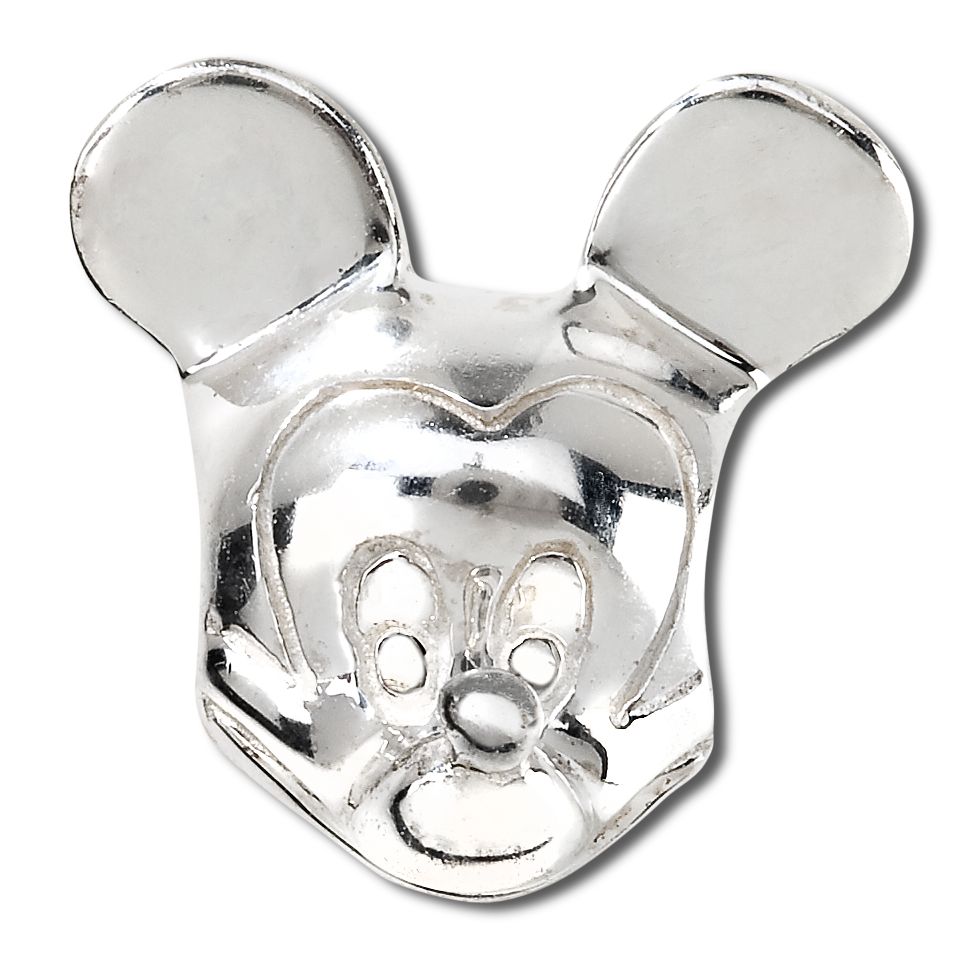 Sterling Mickey Mouse Head Chamilia Charm