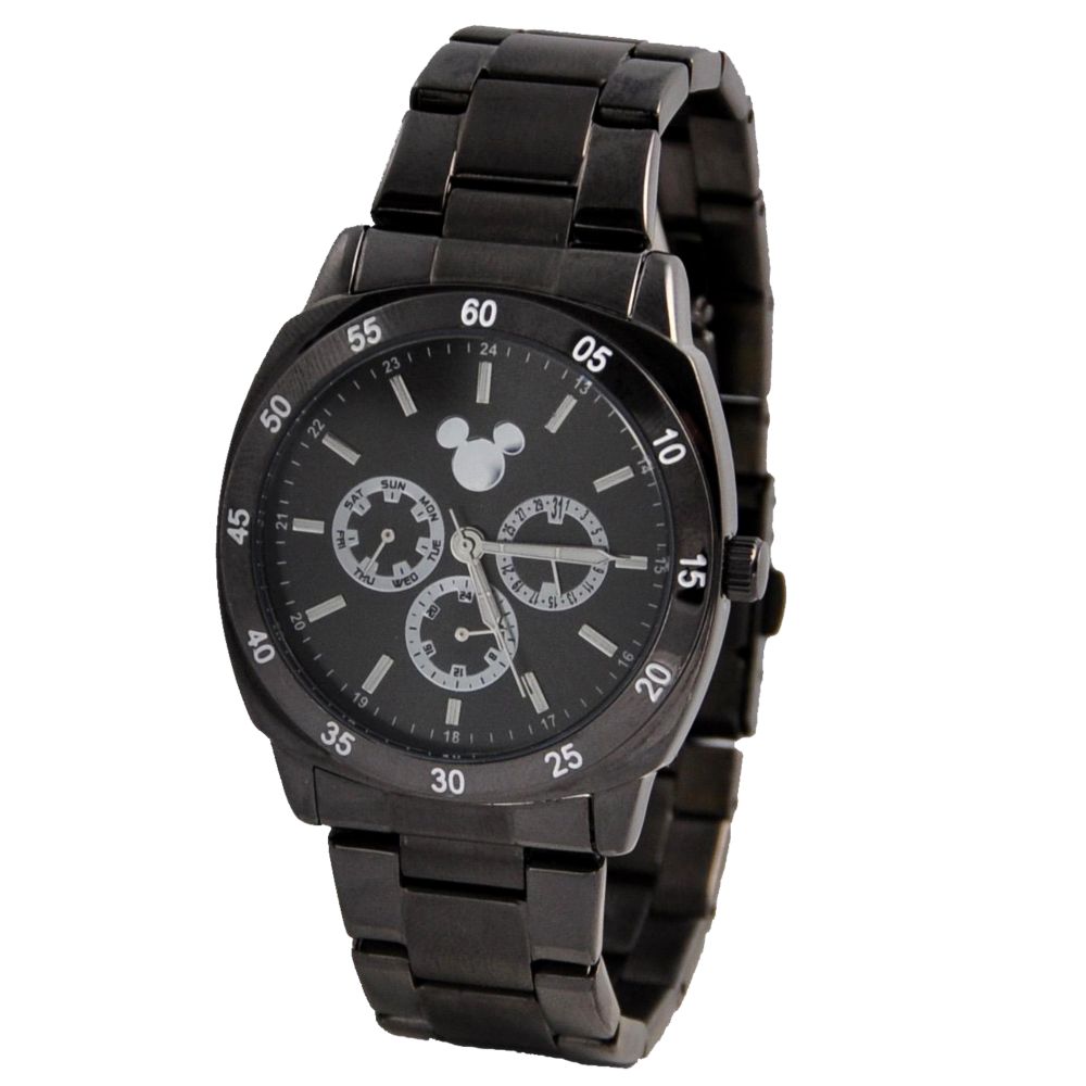 Gun Metal Mickey Mouse Chronograph