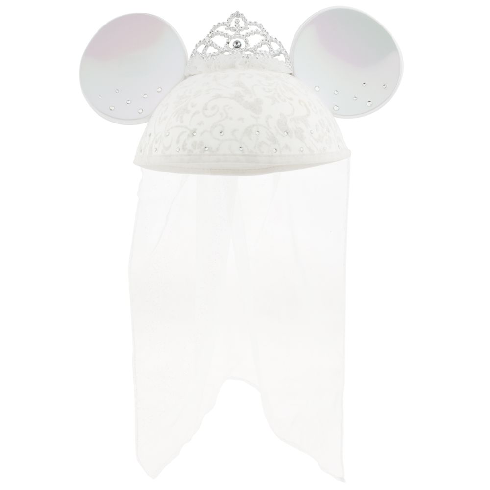 Bride Minnie Mouse Ear Hat - Personalized