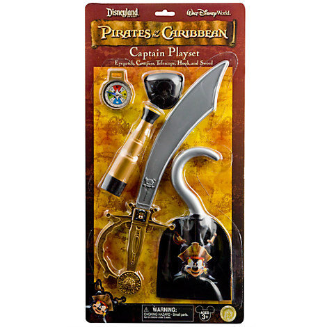 Mickey Mouse Pirates of the Caribbean Captain Play Set