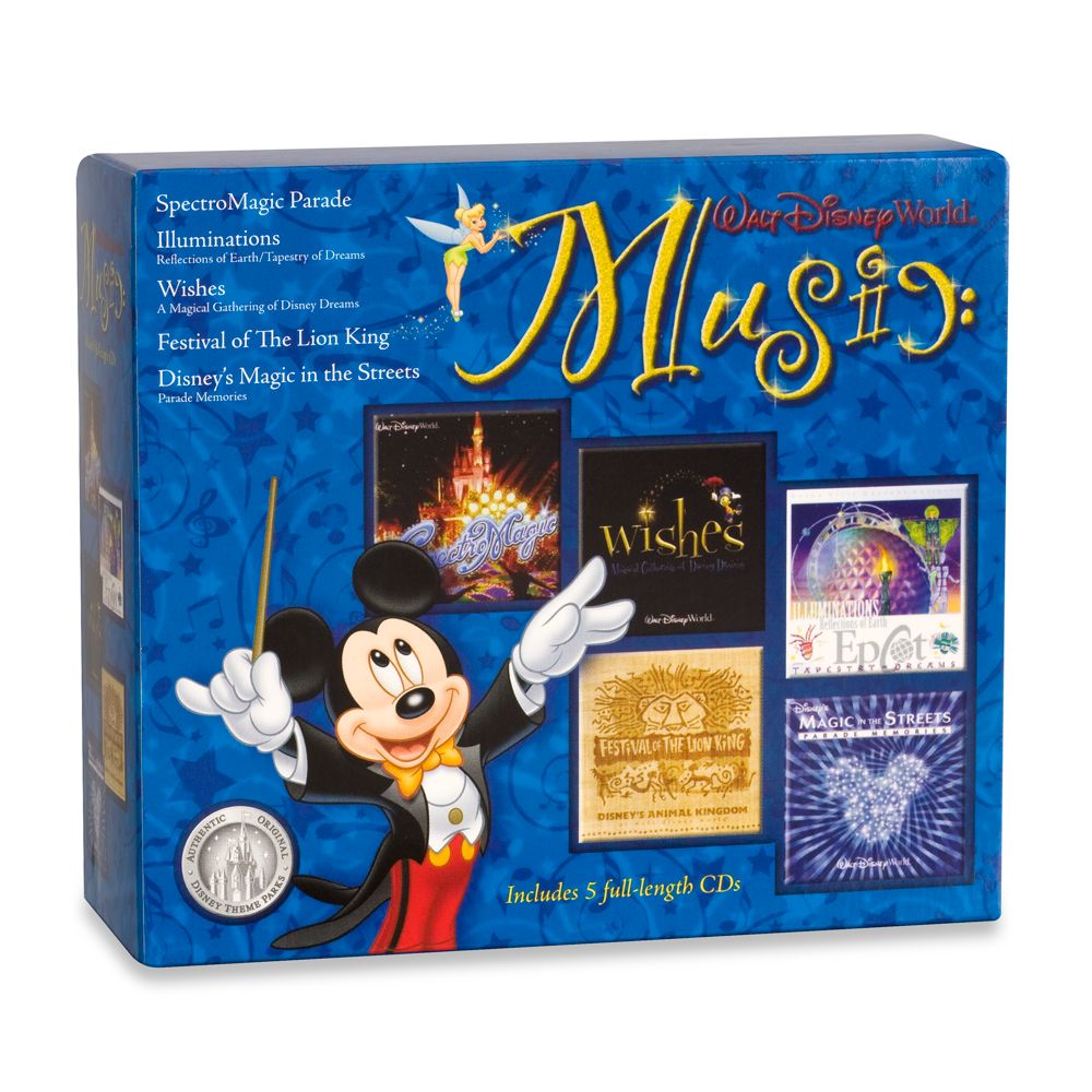 Walt Disney World Music 5-Disc CD Box Set