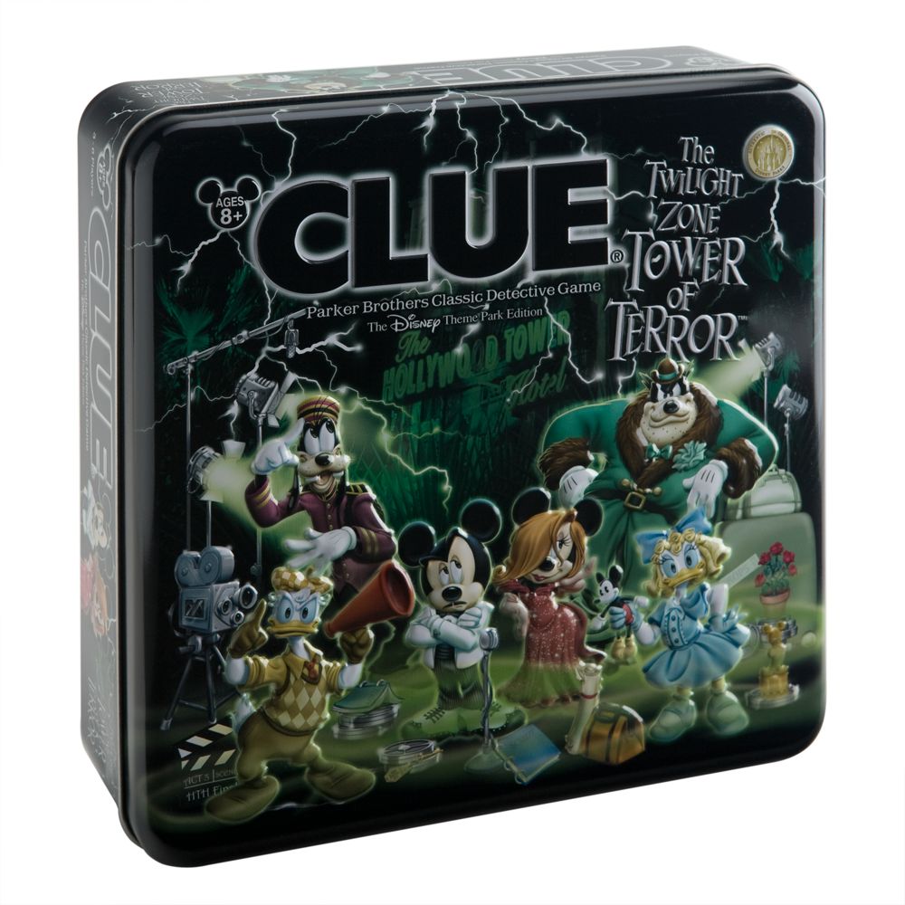 Clue&reg; The Twilight Zone Tower of Terror&trade; Disney Theme Park Edition Game