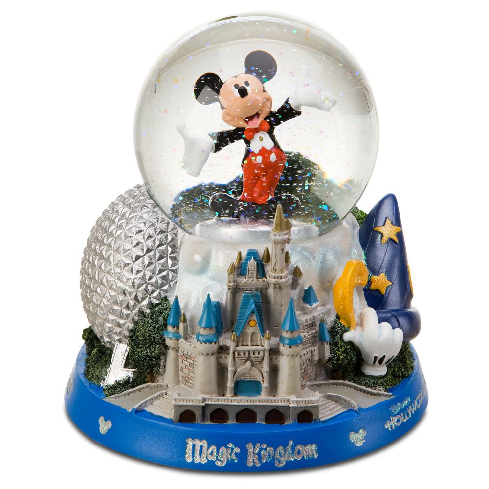 Walt Disney World Resort Icons Mickey Mouse Snowglobe