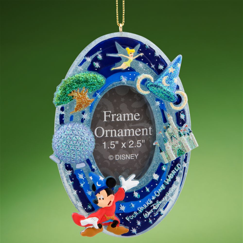 ''Four Parks, One World'' Walt Disney World Resort Ornament Frame