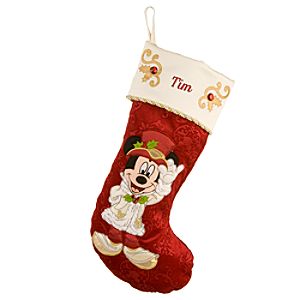 Victorian Mickey Mouse Holiday Stocking