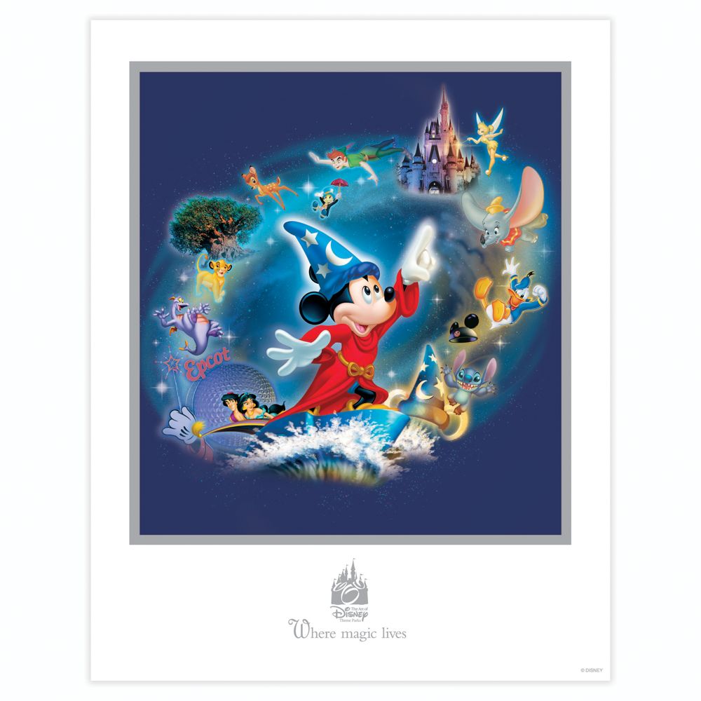 ''Where Magic Lives'' Print