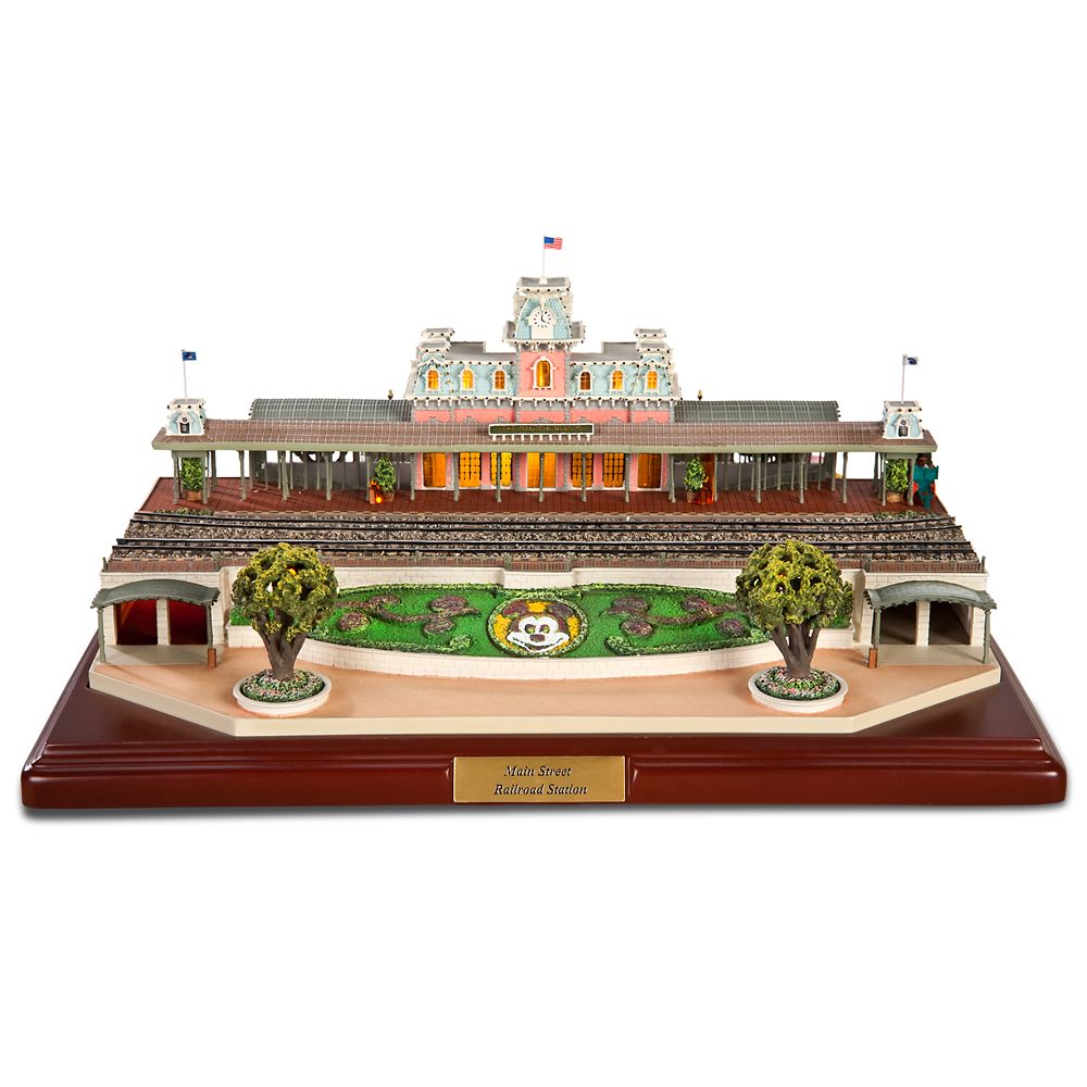 Walt Disney World Main Street Railroad Station Miniature by Olszewski