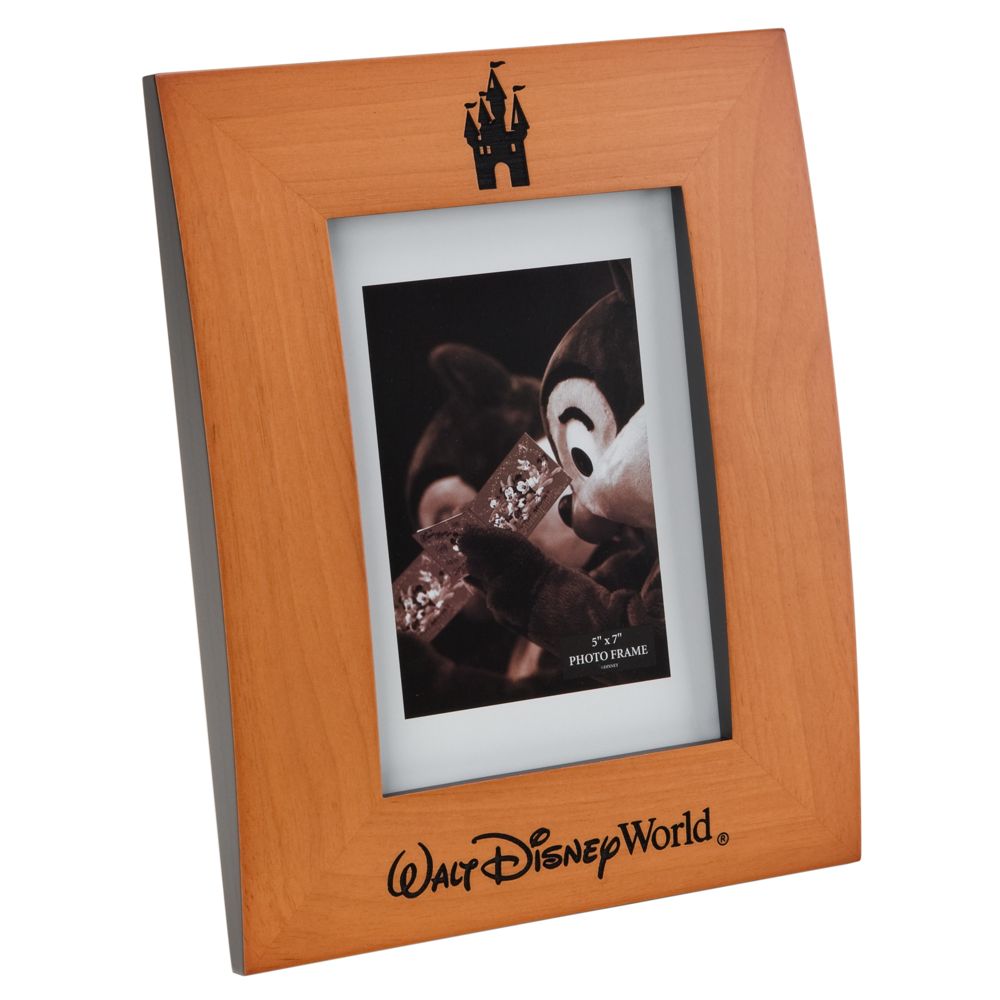 Walt Disney World Resort Wood Photo Frame - 5'' x 7''