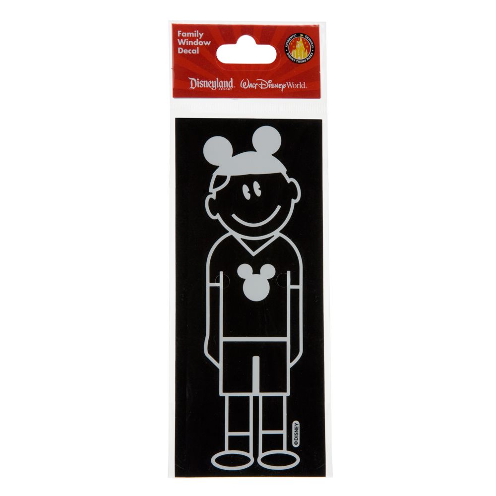 Disney Parks Authentic Family Window Decal -- Dad