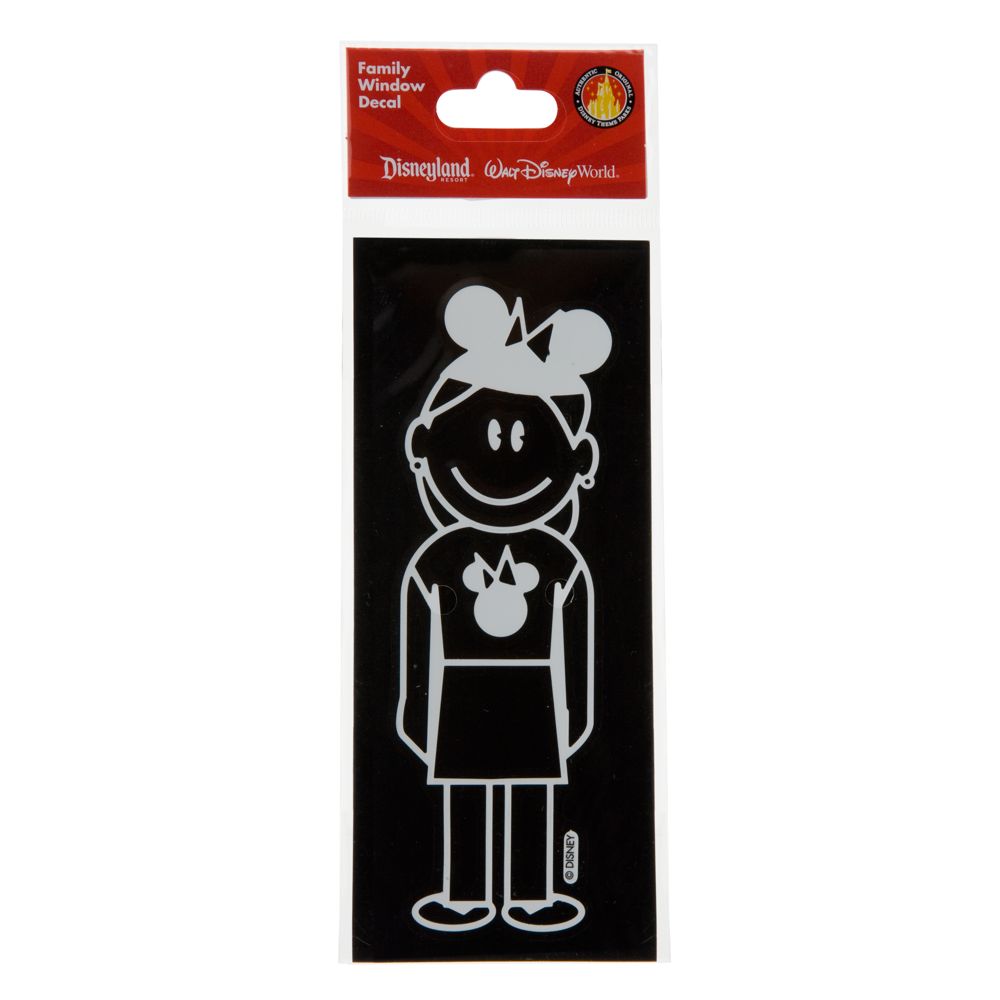 Disney Parks Authentic Family Window Decal -- Mom