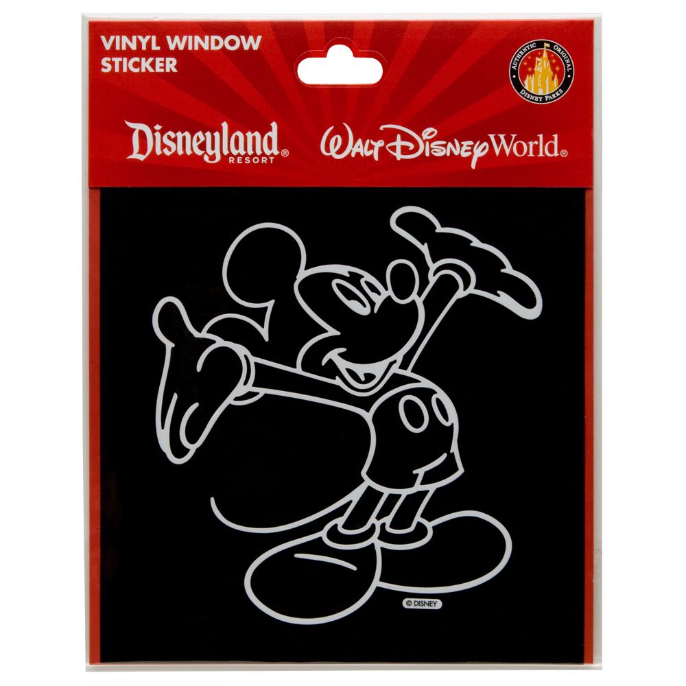 Mickey Mouse Window Decal