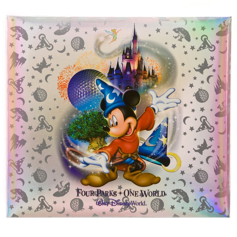 Pre-Finished ''Four Parks One World'' Walt Disney World Resort Scrapbook Album