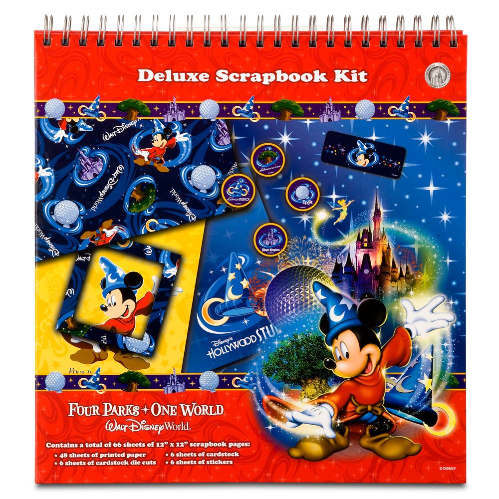 ''Four Parks, One World'' Walt Disney World Resort Deluxe Scrapbook Kit