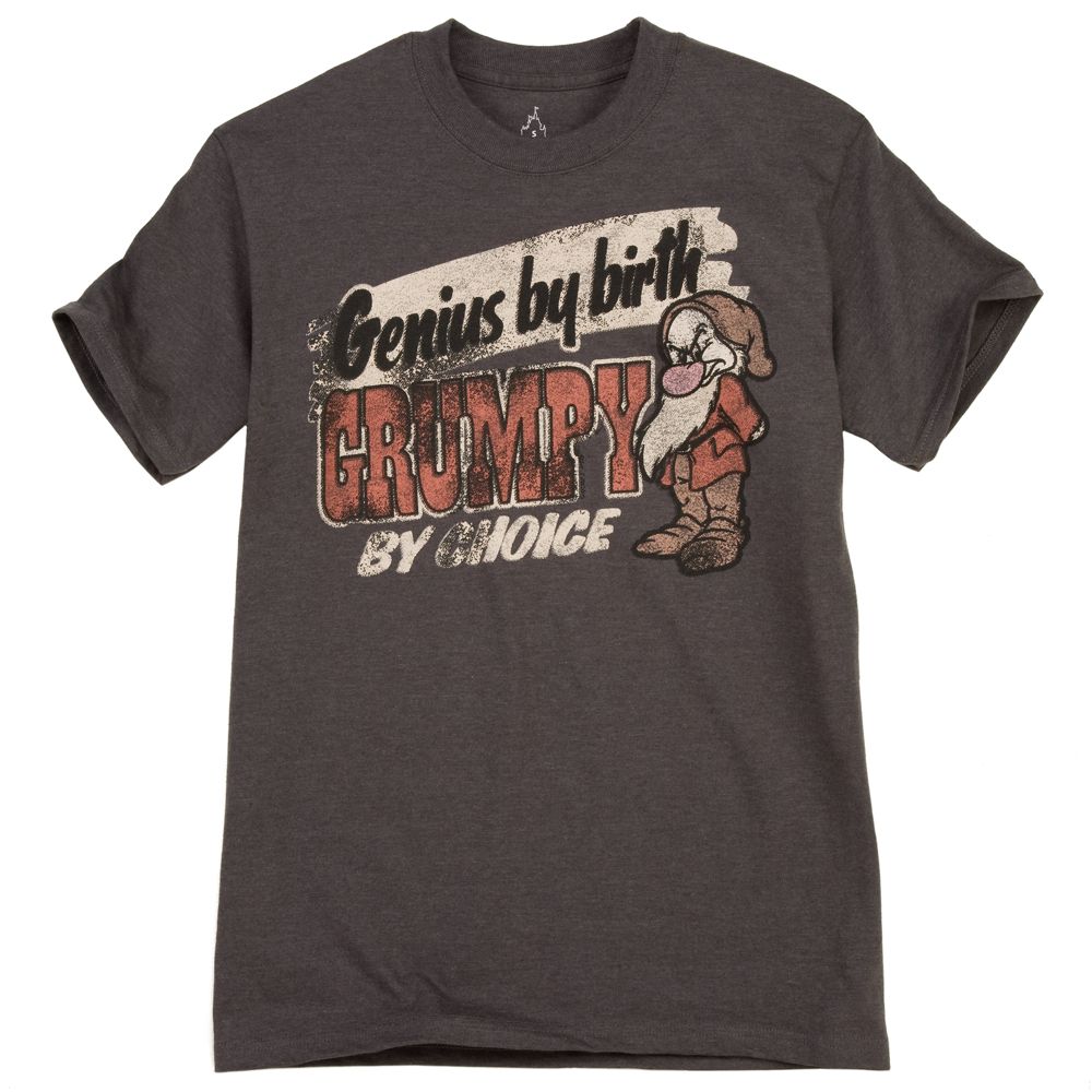 ''Genius by Birth, Grumpy by Choice'' Grumpy Tee for Men