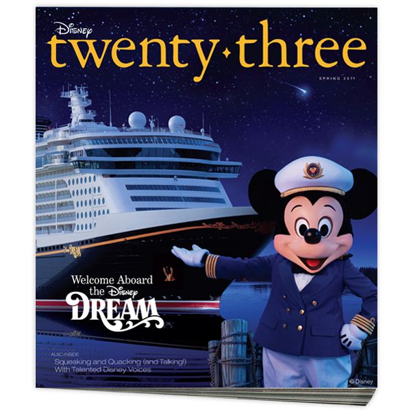 D23 Disney twenty-three Magazine Spring 2011 Issue