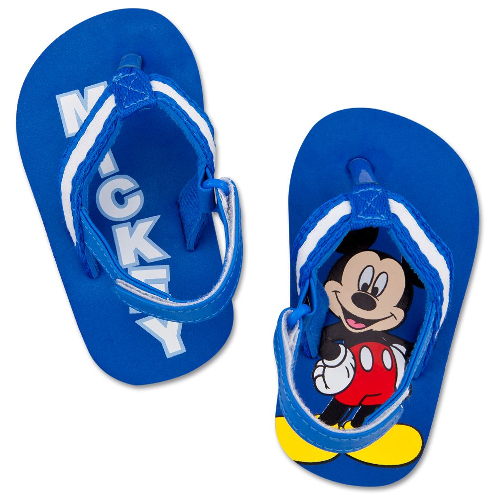 Mickey Mouse Flip Flops for Baby Boys