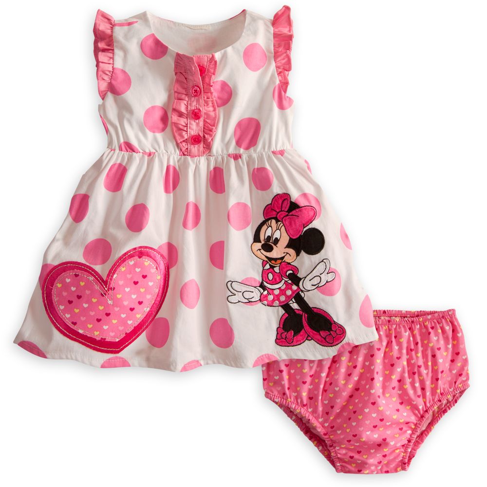 Minnie Mouse Woven Dress for Baby