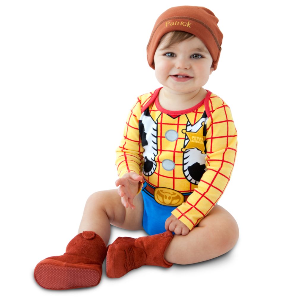 Woody Costume Bodysuit and Cap for Infants -- Made With Organic Cotton