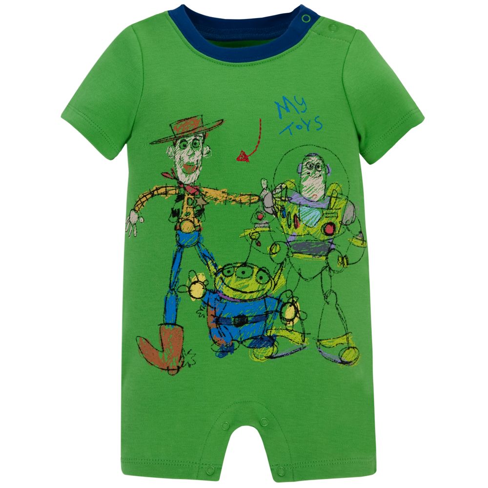 Toy Story Tiny Tee Coverall for Baby Boy