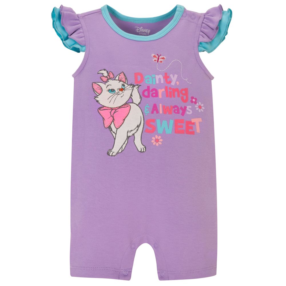 The Aristocats Marie Tiny Tee Coverall for Baby Girl