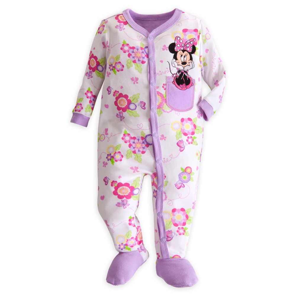 Minnie Mouse Stretchie Sleeper for Baby