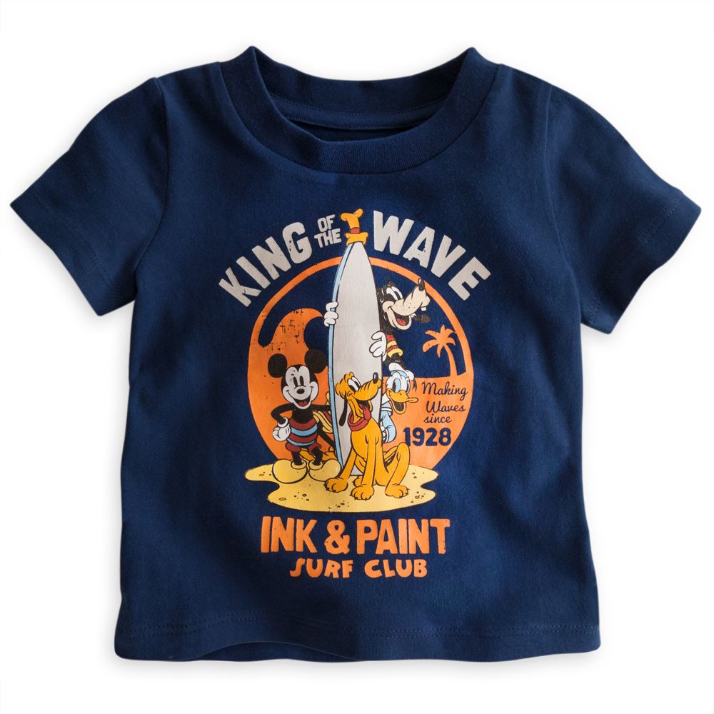 Mickey Mouse and Friends Surf Tee for Baby