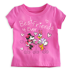 Minnie Mouse and Daisy Duck Tee for Baby