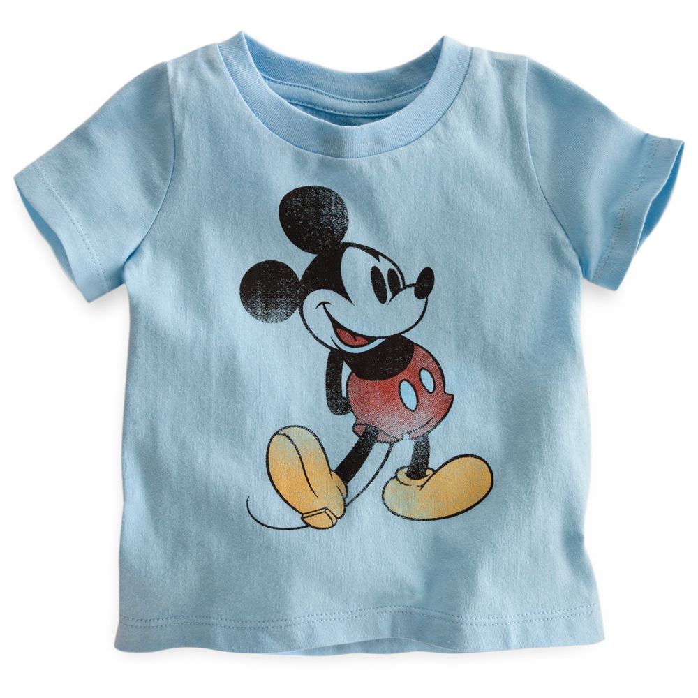 Mickey Mouse Classic Tee for Baby - Blue