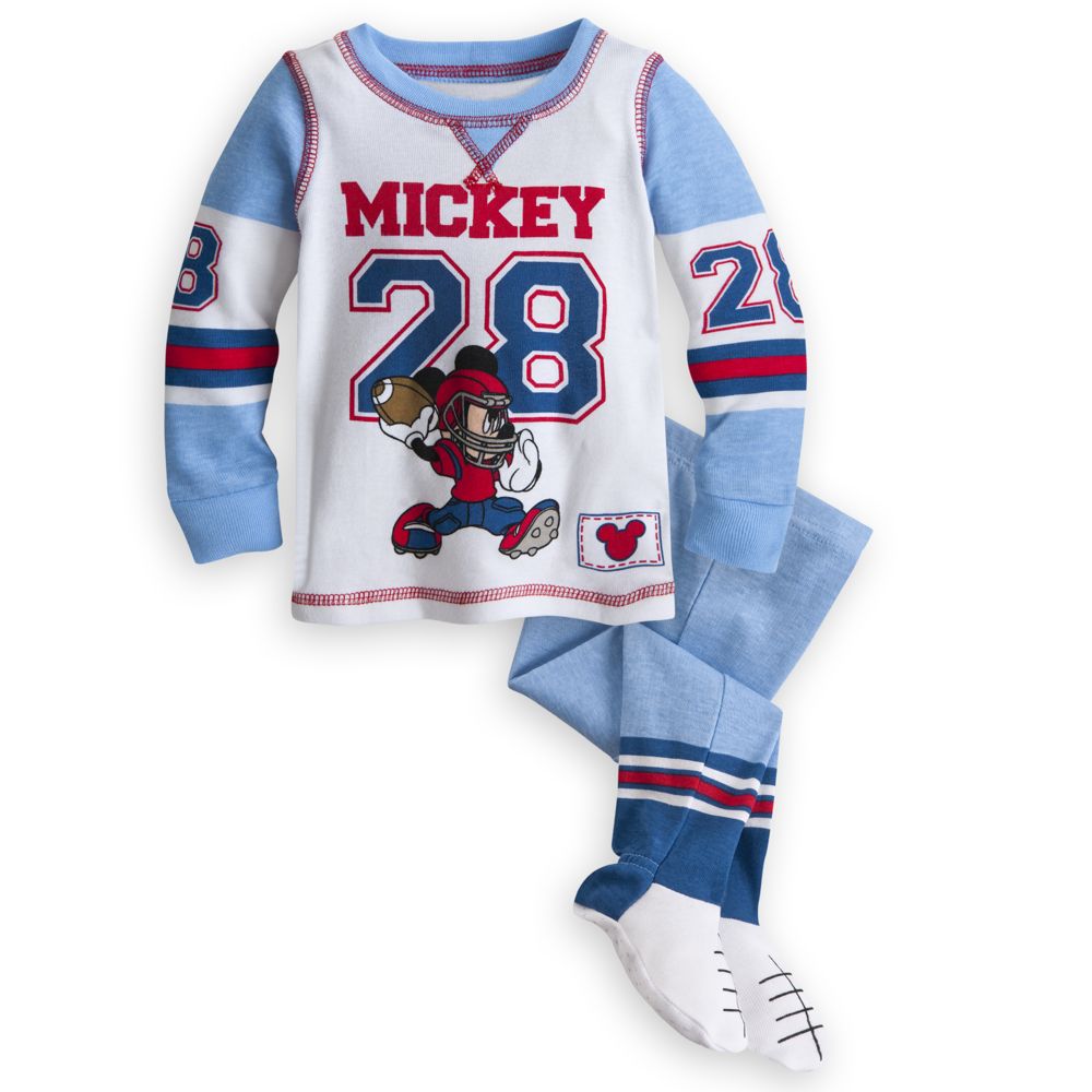 Mickey Mouse Footed PJ Pal for Baby