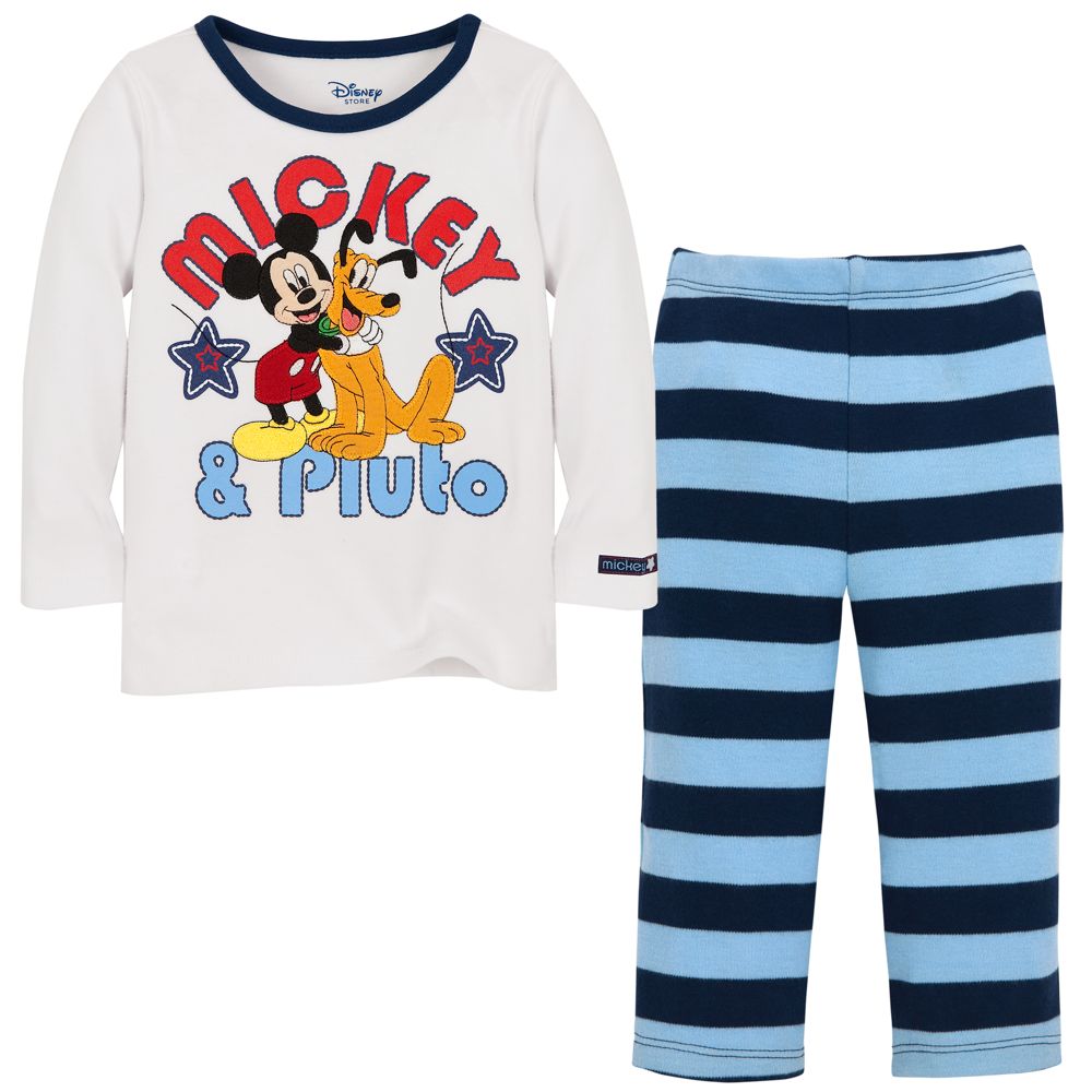 ''Mickey and Pluto'' Mickey Mouse Clothing Set for Babies -- 2-Pc.