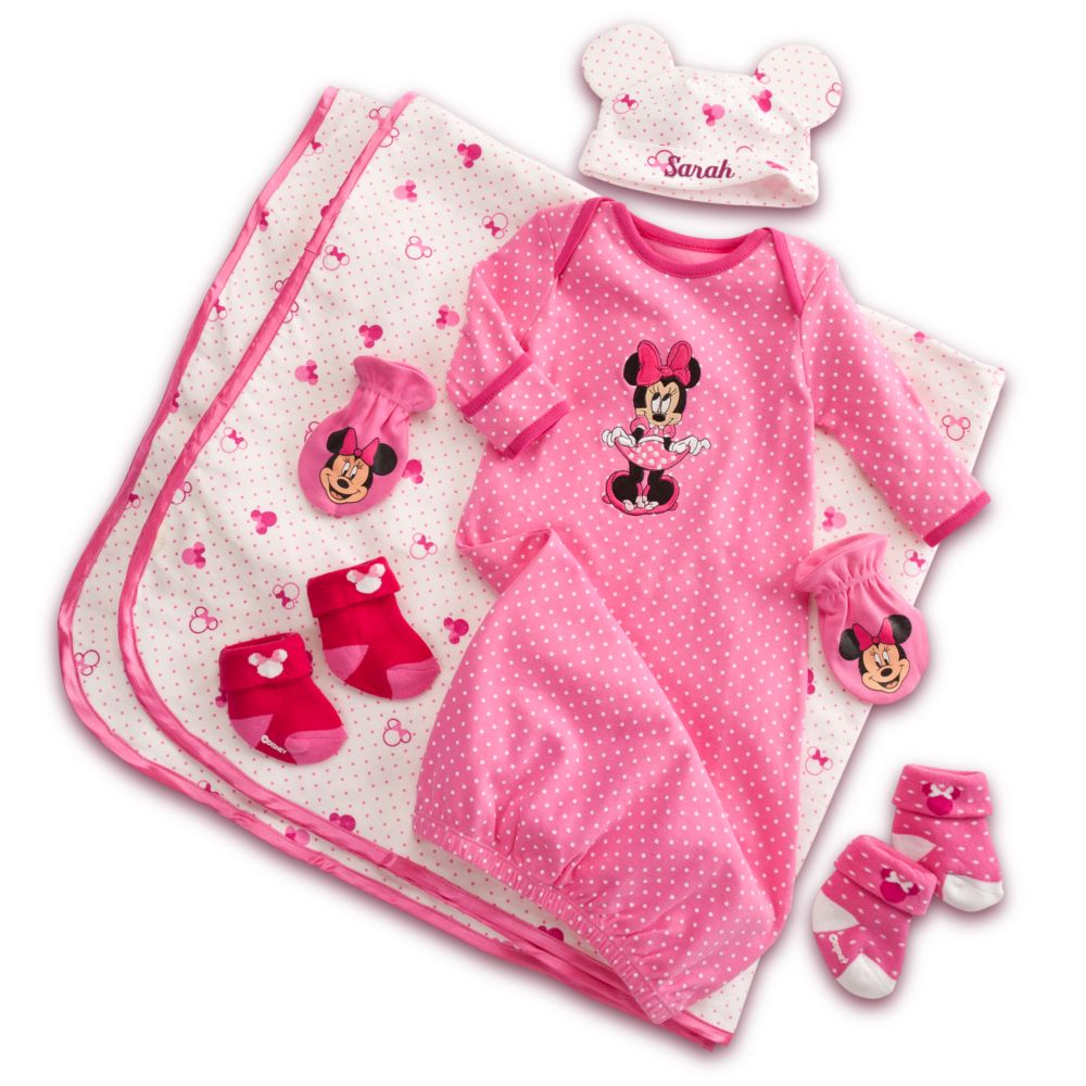 Minnie Mouse Welcome Home Set for Baby - Personalizable