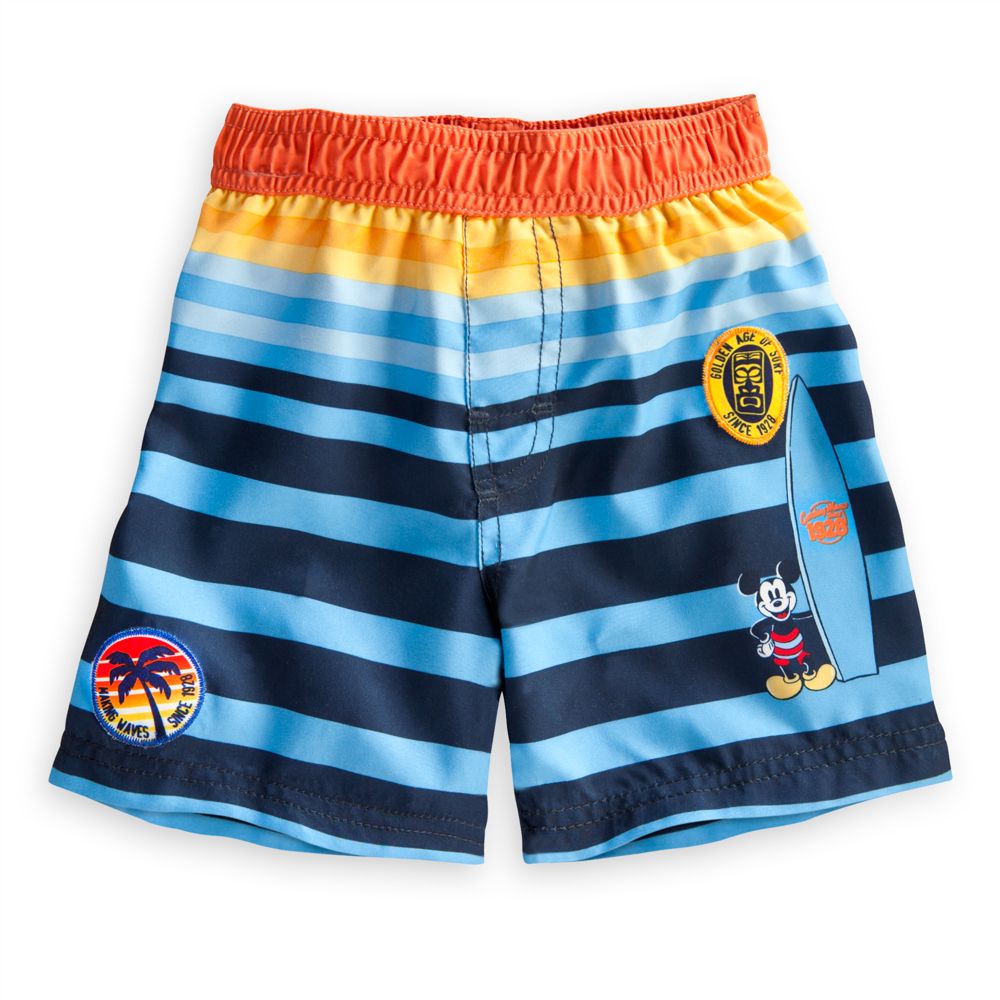 Mickey Mouse Swim Trunks for Baby
