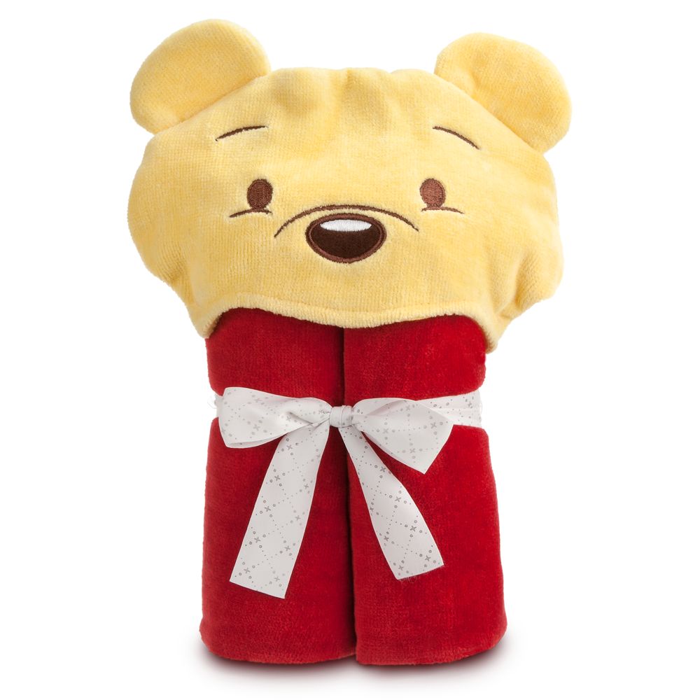 Winnie the Pooh Hooded Towel for Baby - Personalizable