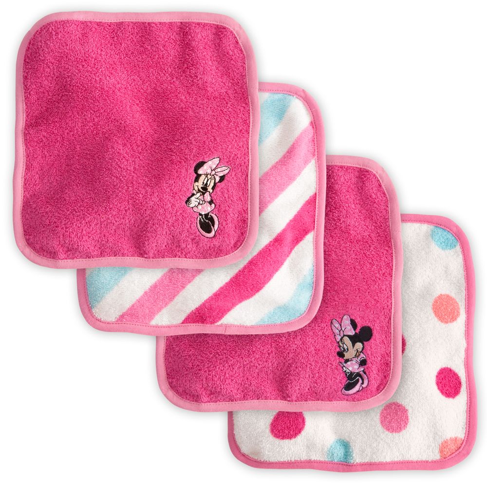 Minnie Mouse Washcloth Set for Baby