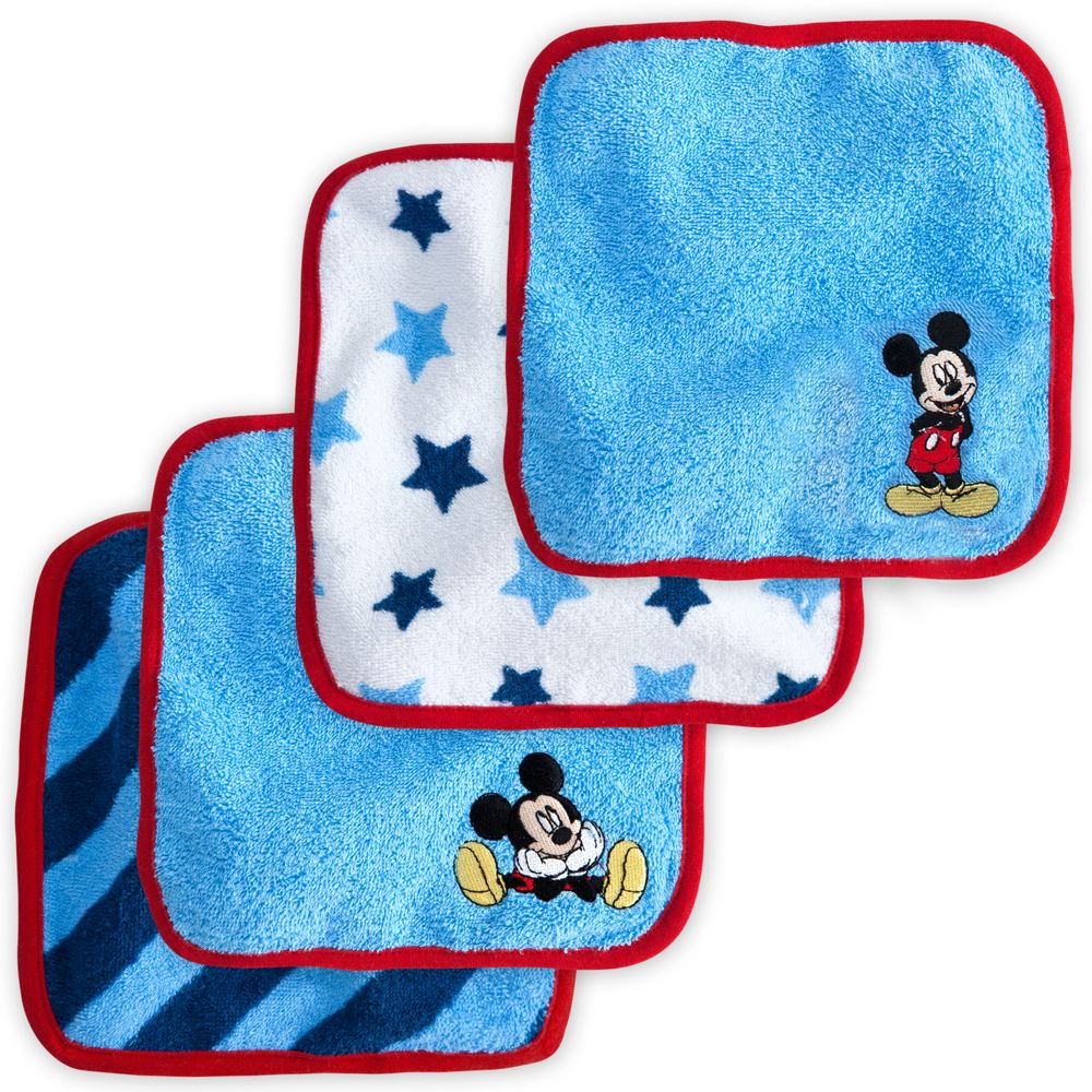 Mickey Mouse Washcloth Set for Baby