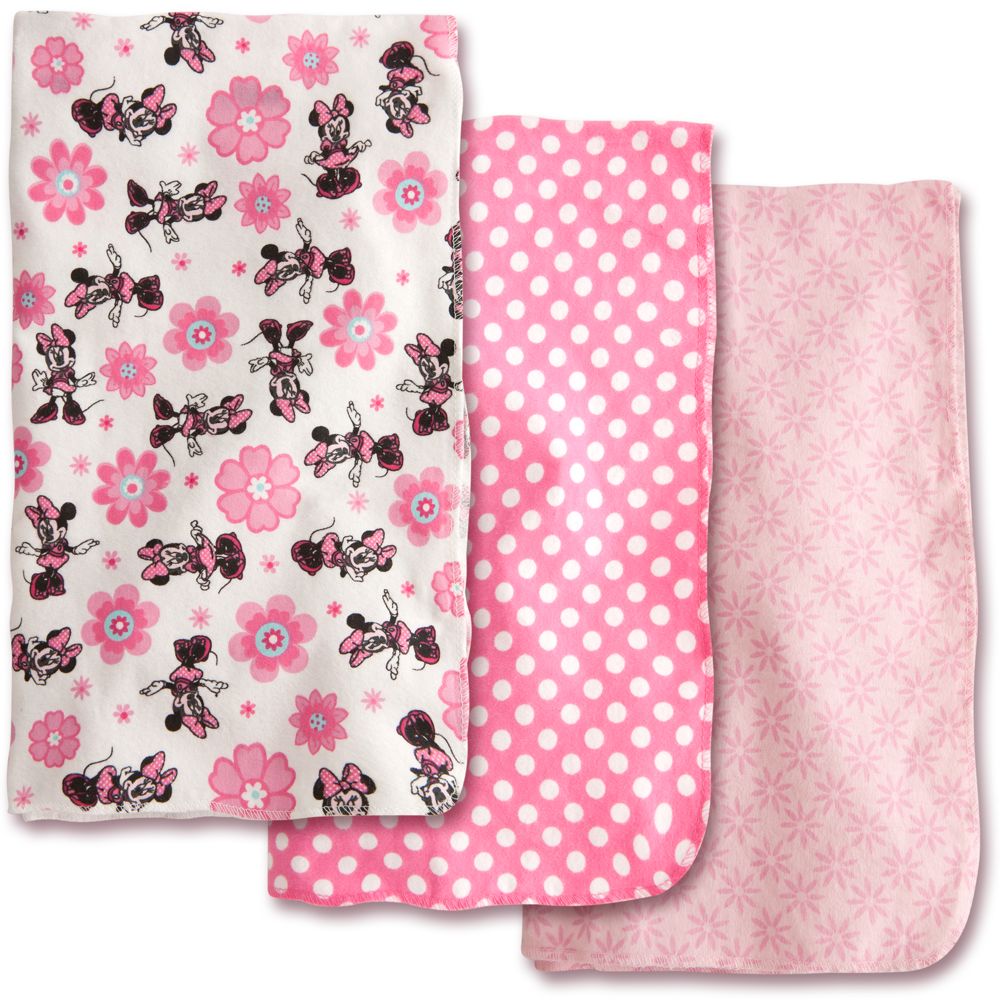 Minnie Mouse Receiving Blankets for Baby