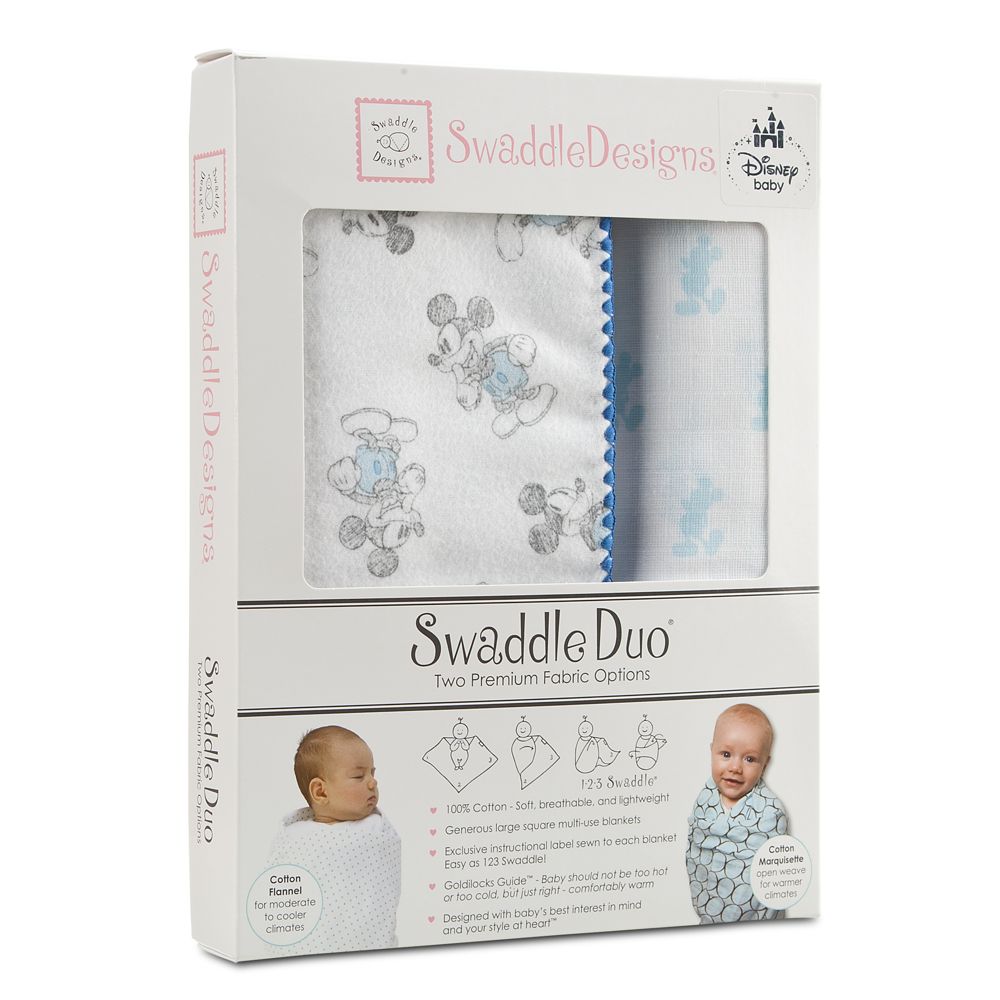 Mickey Mouse Swaddle Duo for Baby